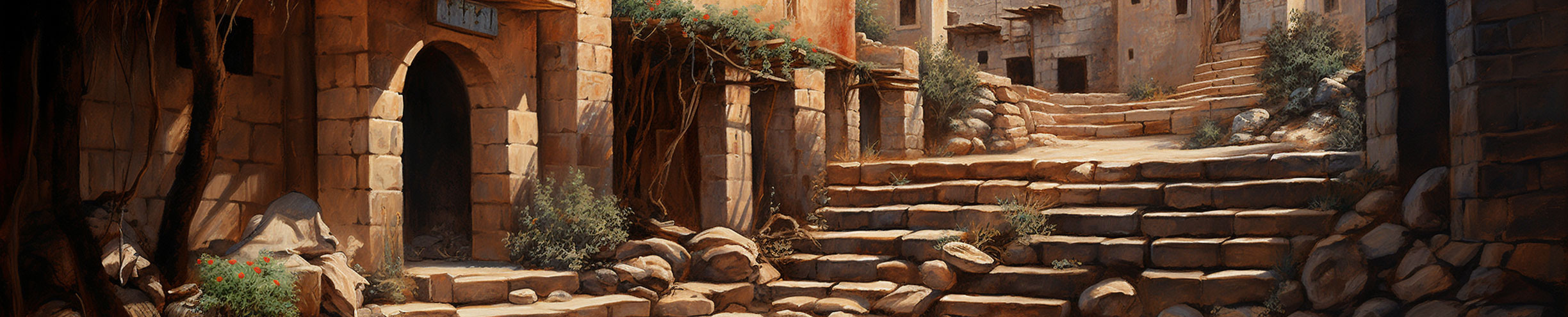 tychodreq_a_finely_detailed_oil_painting_of_a_stone_stairs_lead_cea3f758-c26a-4215-af34-672a6bb3188c.jpg