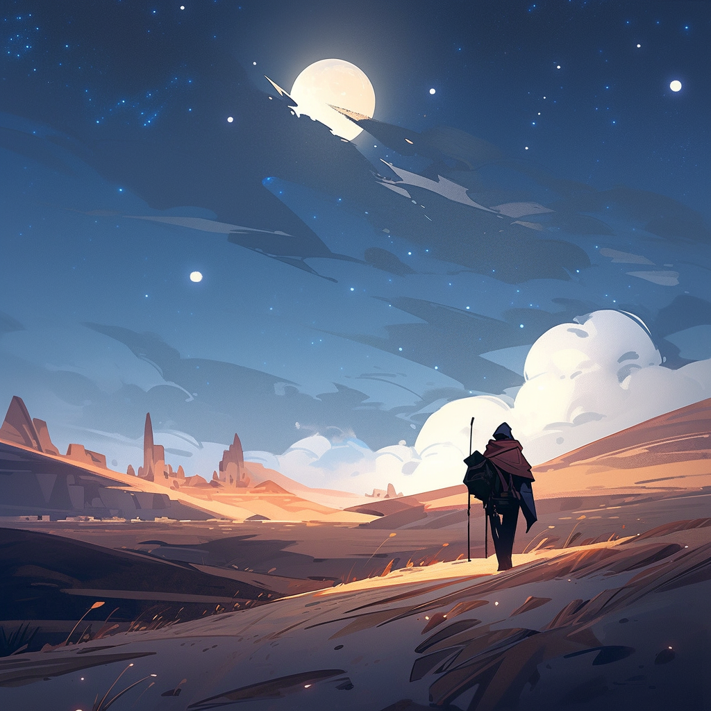 tychodreq_the_nomad_crosses_the_sand_dune_filled_vast_desert_at_a77d8262-e30f-47c3-a4ec-518e17c101a9.png