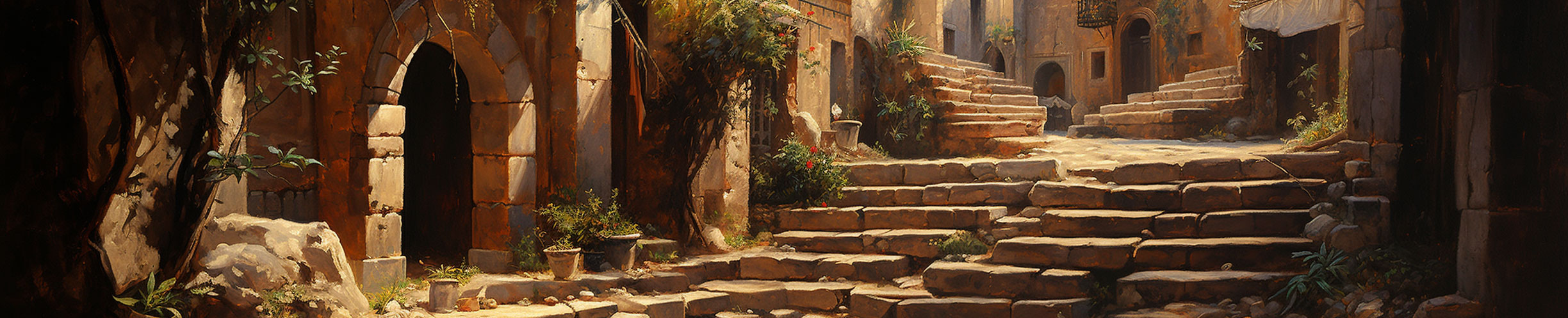 tychodreq_a_finely_detailed_oil_painting_of_a_stone_stairs_lead_d71c1ccb-afb8-47e5-9a8a-91c40730521f.jpg